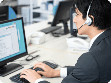 特徴３：スタッフの丁寧な運用サポート